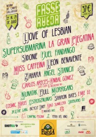 LA D.O. RUEDA PATROCINA EL FESTIVAL FASSE 2016, CON LOVE OF LESBIAN Y SUPERSUBMARINA COMO GRUPOS DE REFERENCIA