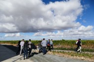 NUEVE PERIODISTAS ESTADOUNIDENSES VISITAN LAS DENOMINACIONES DE ORIGEN RIBERA DEL DUERO Y RUEDA