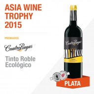 MEDALLA DE PLATA PARA EL CUATRO RAYAS TINTO ECOLÓGICO EN EL 'ASIA WINE TROPHY'