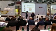 LA DO RUEDA Y LA ORGANIZACIÓN DEL CONCURSO MUNDIAL DEL SAUVIGNON ENTREGAN EN PROWEIN LOS TROFEOS DEL CERTAMEN