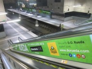 LA ESTACIÓN “EUROPA-FIRA” DEL METRO DE BARCELONA SE CONVIERTE EN ESCAPARATE DE LA D.O. RUEDA CON MOTIVO DE LA FERIA ALIMENTARIA