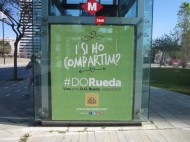 LA ESTACIÓN “EUROPA-FIRA” DEL METRO DE BARCELONA SE CONVIERTE EN ESCAPARATE DE LA D.O. RUEDA CON MOTIVO DE LA FERIA ALIMENTARIA