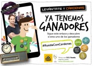 GANADORES DEL SORTEO "RUEDA CON CÁRDENAS"