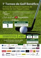 VALENCIA: 1ER TORNEO GOLF BENÉFICO