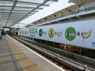 RUEDA SE INSTALA EN EL METRO DE LONDRES