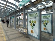 RUEDA SE INSTALA EN EL METRO DE LONDRES