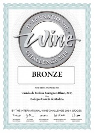 TRES VINOS DE BODEGAS CASTELO DE MEDINA PREMIADOS EN EL INTERNATIONAL WINE CHALLENGE