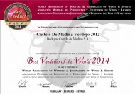 CASTELO DE MEDINA VERDEJO: Mejor Vino Blanco Español y el Mejor Verdejo del Mundo.