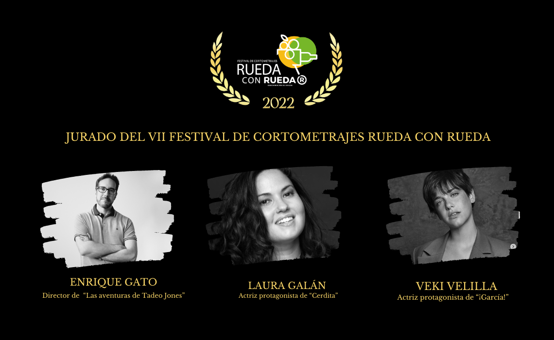 JURADO DE LOS PREMIOS DEL VII FESTIVAL DE CORTOMETRAJES RUEDA CON RUEDA